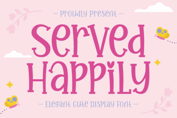 Served Happily Font
