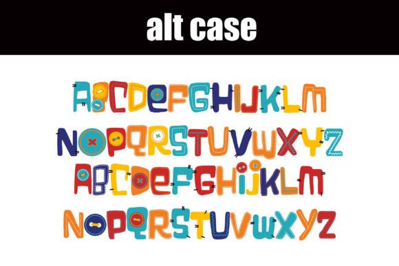 Sew Ready 4 School Font preview 4