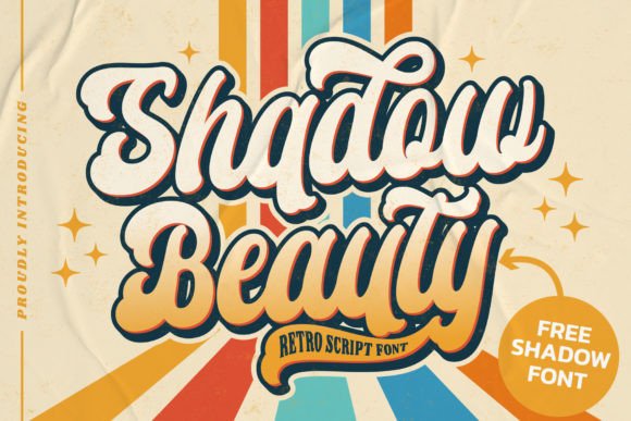 Shadow Beauty Font Shadow Beauty Font