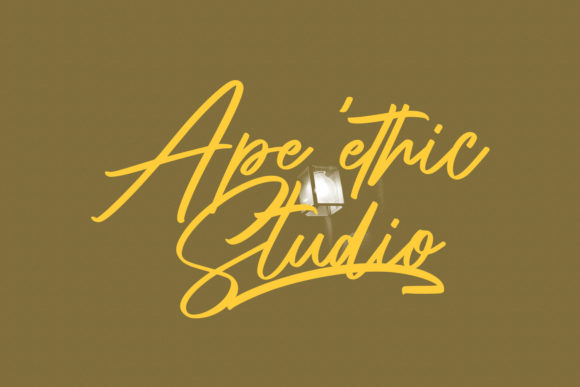 Shadyspeed Script Font Font preview 3
