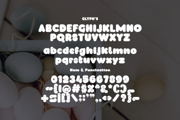 Shanber Font preview 2