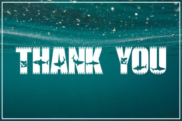 Shark Font preview 4