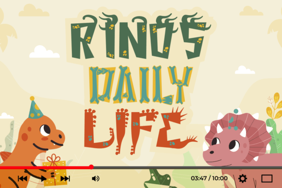 Carnotaurus Font preview 4