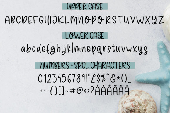 Shark Bite Font preview 2