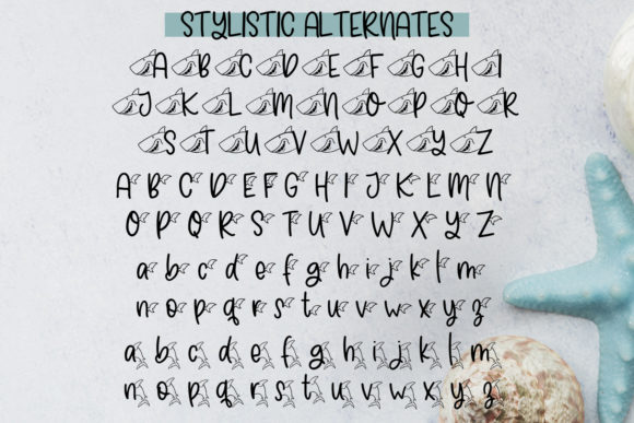 Shark Bite Font preview 3