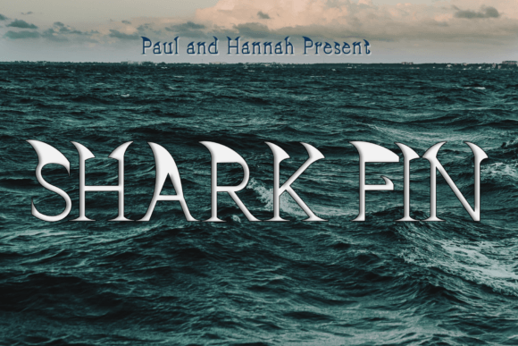 Shark Fin Font