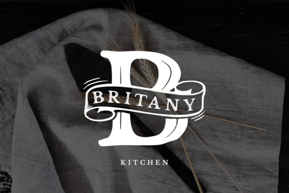 Shelana Split Monogram Font Font preview 3