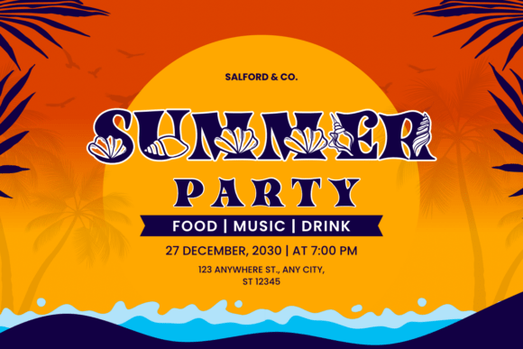 Shell Summer Font preview 2