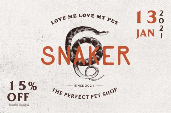Barter Font preview 2