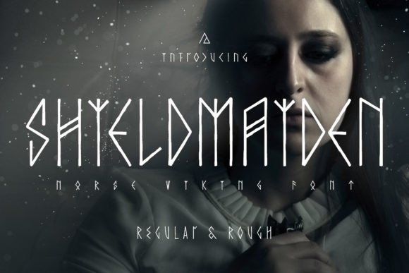 Shieldmaiden Font Shieldmaiden Font