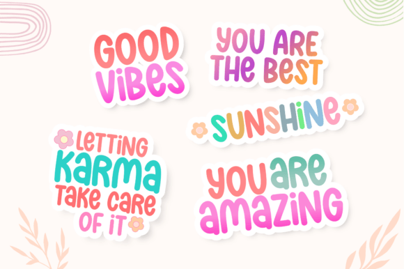 Shine Cakes Font preview 4