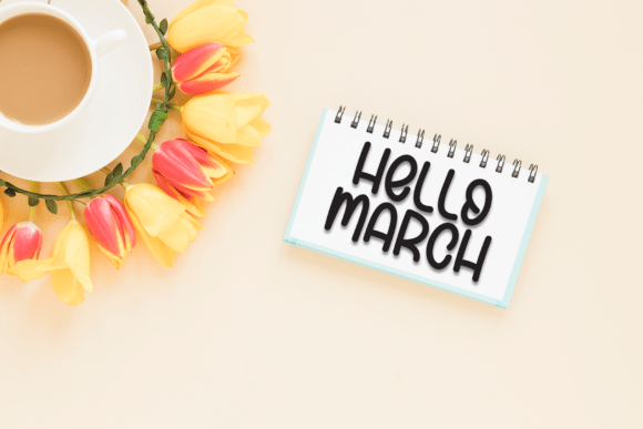 Shiny Saturday Font preview 4