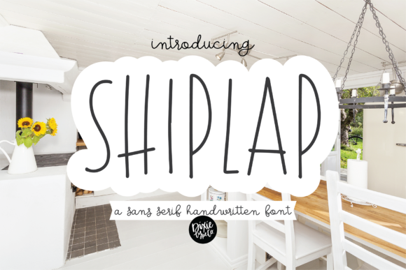 Shiplap Font Shiplap Font