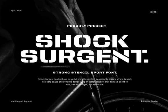 Shock Surgent Font Shock Surgent Font