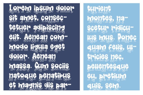 Shoebie Font preview 3