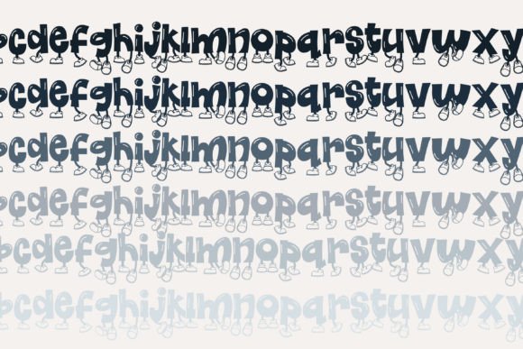 Shoebie Font preview 4