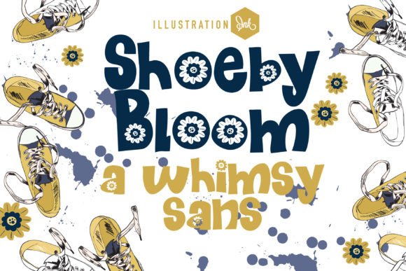 Shoeby Bloom Font