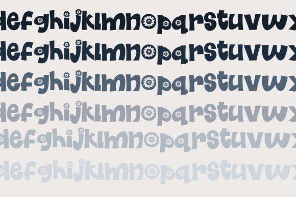 Shoeby Bloom Font preview 2