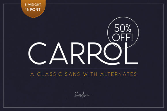 Carrol Family Font
