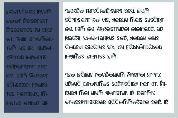 Showered in Spring Font preview 2