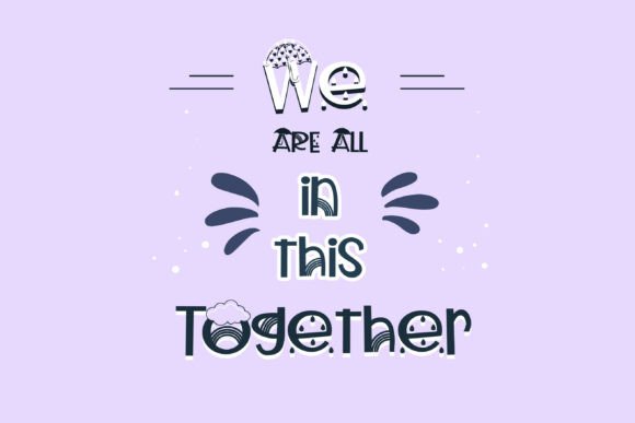 Showered in Spring Font preview 3