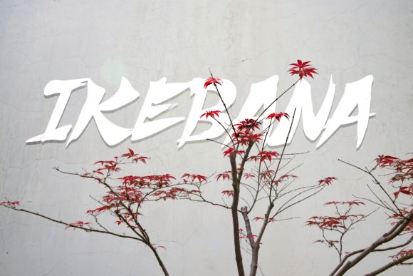 Shuriken Font preview 3