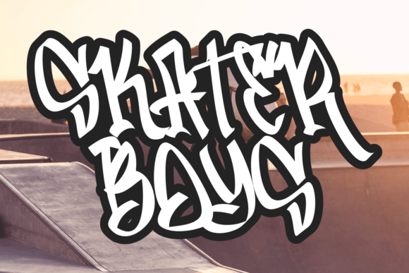 Sick Brother Font preview 4