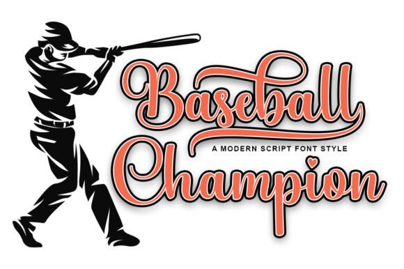 Baseball Font preview 3
