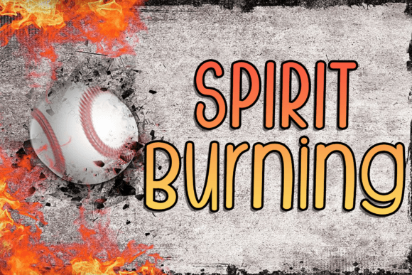 Baseball Font preview 6