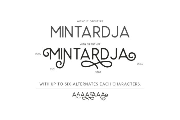 Carrol Wild Font preview 4