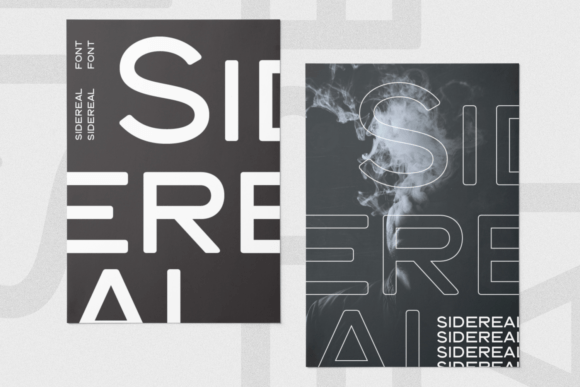 Sidereal Font preview 4