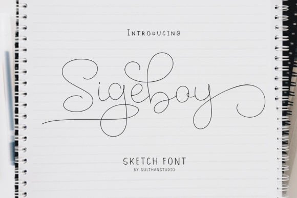 Sigeboy Font Sigeboy Font