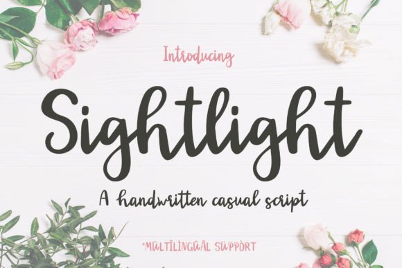 Sightlight Font Sightlight Font