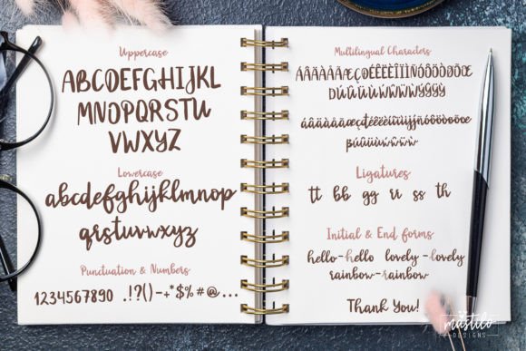 Sightlight Font preview 3