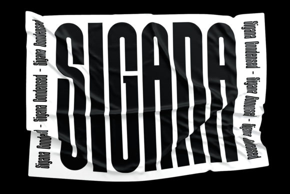 Sigana Font preview 2