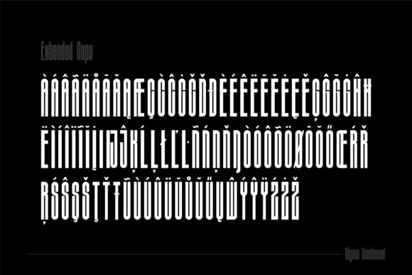 Sigana Font preview 4