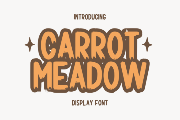 Carrot Meadow Font