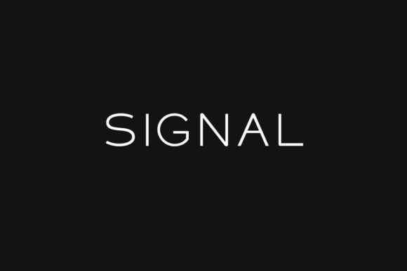 Signal Font Signal Font