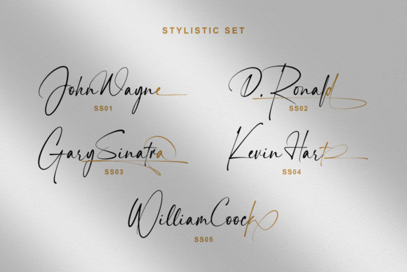 Sign Rathi Font preview 4