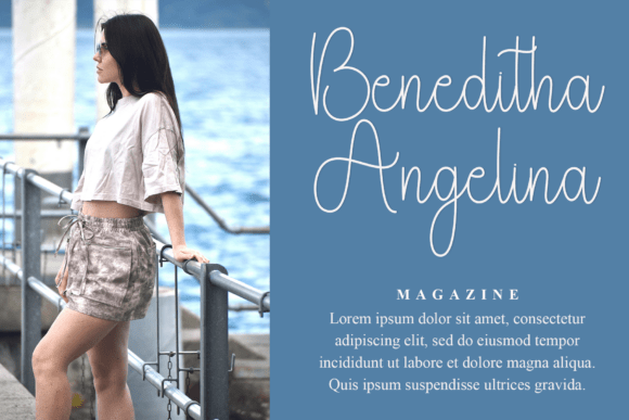 Signanture Font preview 2