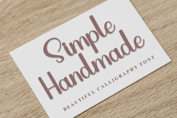 Signature Calligraphy Font preview 2