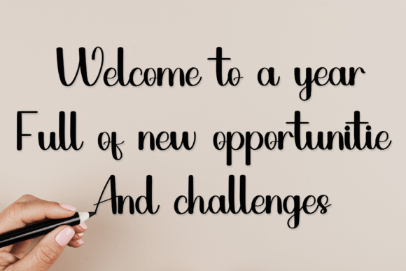 Signature Calligraphy Font preview 4