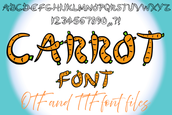 Carrot Font Carrot Font