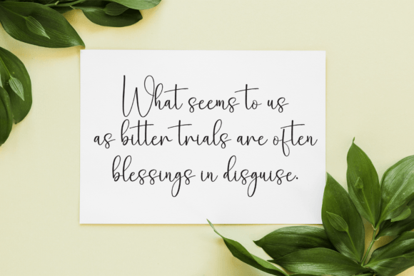 Signature Handwriting Font preview 3