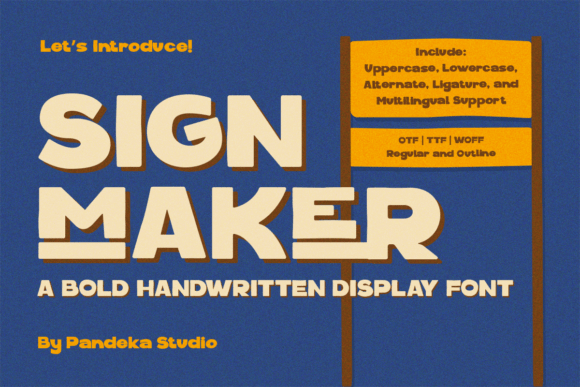 Signmaker Font