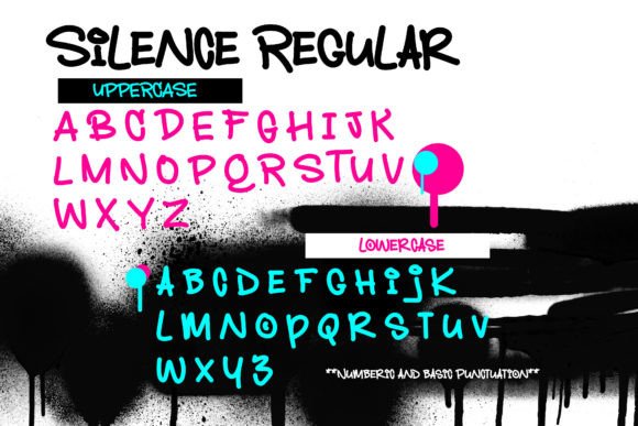 Silence Font preview 2