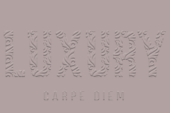 Carpe Diem Luxury Font preview 3