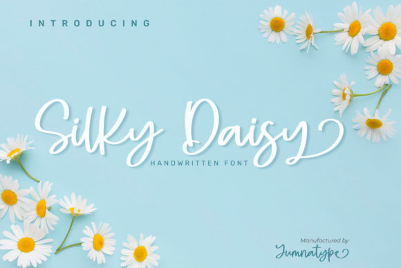 Silky Daisy Font Silky Daisy Font