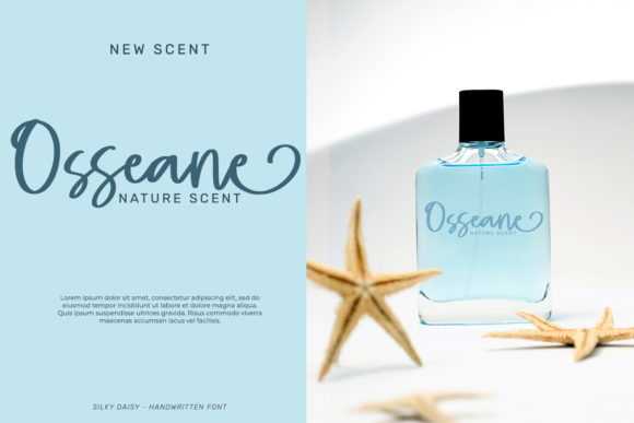 Silky Daisy Font preview 3
