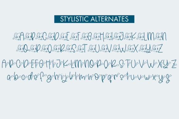 Silly Peanut Font preview 3